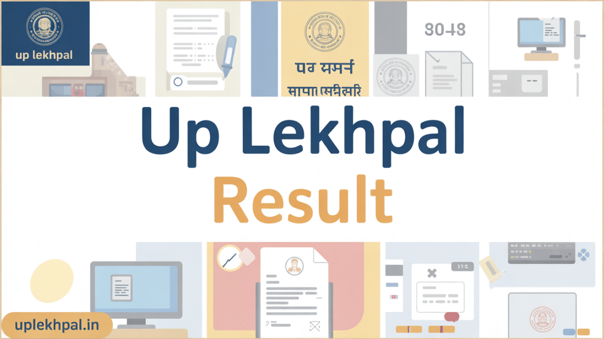 upsssc lekhpal result